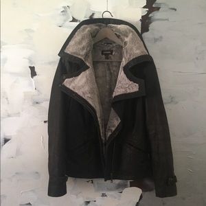 Danier Brown Leather Jacket